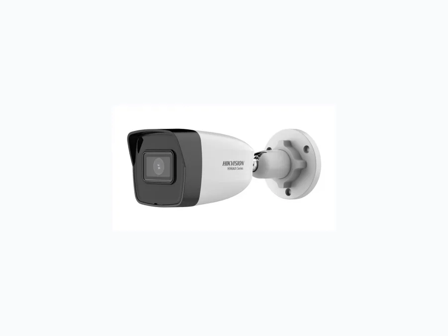 HikVision HiWatch Camera Supraveghere IP Bullet 4MP HWI-B140HA Detectie Persoane Si Vehicule MD 2.0, WDR 120dB, EXIR 2.0 IR 30m, H.265+, Protectie IP67, Lentila 2.8mm, Carcasa Metal Si Plastic