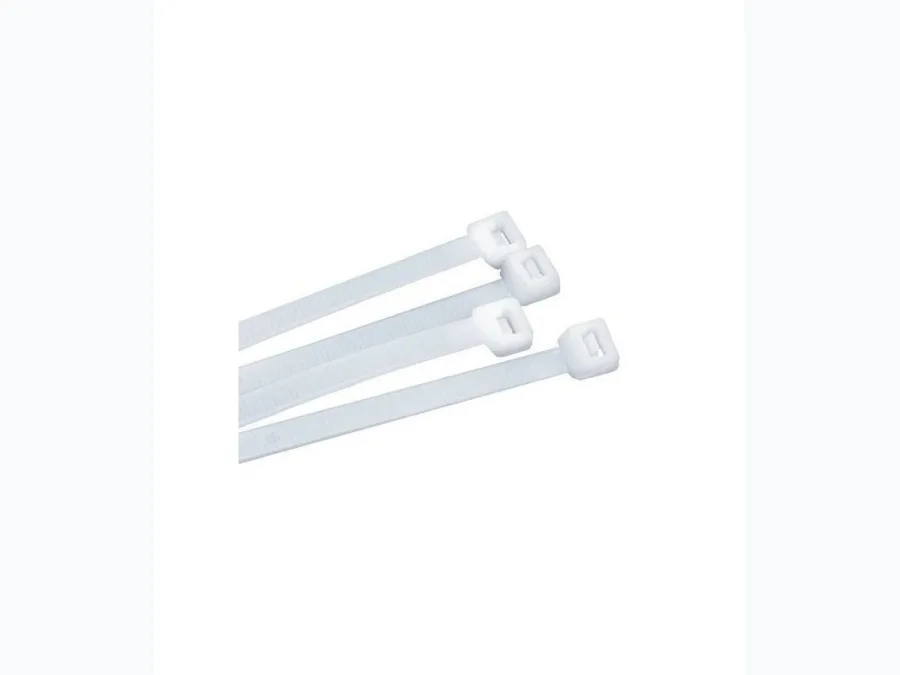Bridas Sujetacables 300x4.8mm Natural 100 Uds