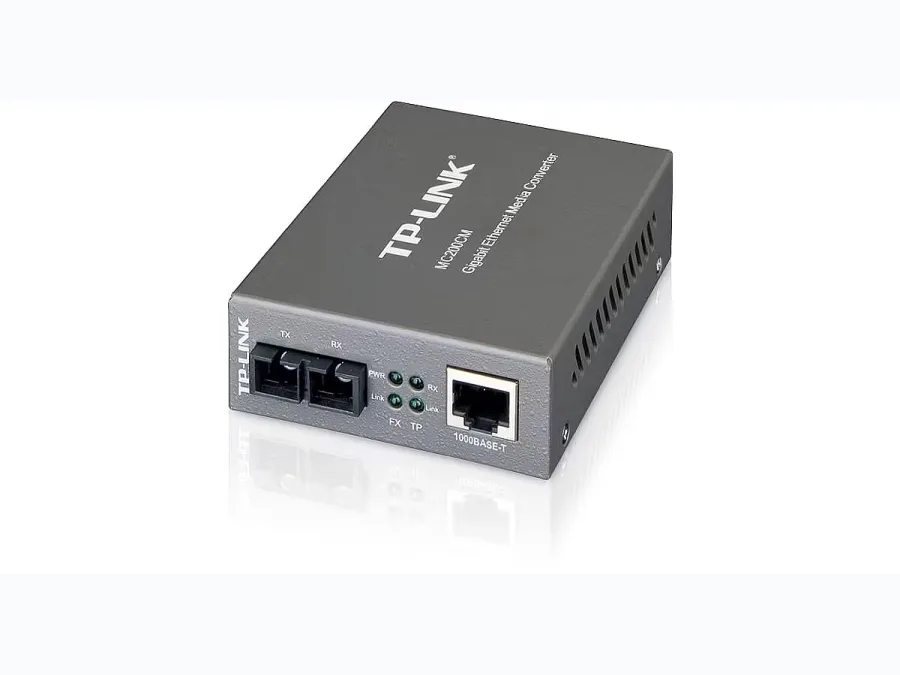 TP-Link MC200CM Konwerter Sieciowy 1000 Mbit/s 850 Nm Multifunkcyjny Czarny